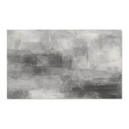 Modern Abstract Area Rug, Boho Home Decor, Soft Indoor Carpet, Living Room Textile, Neutral Tones for Minimalist Spaces - TRV