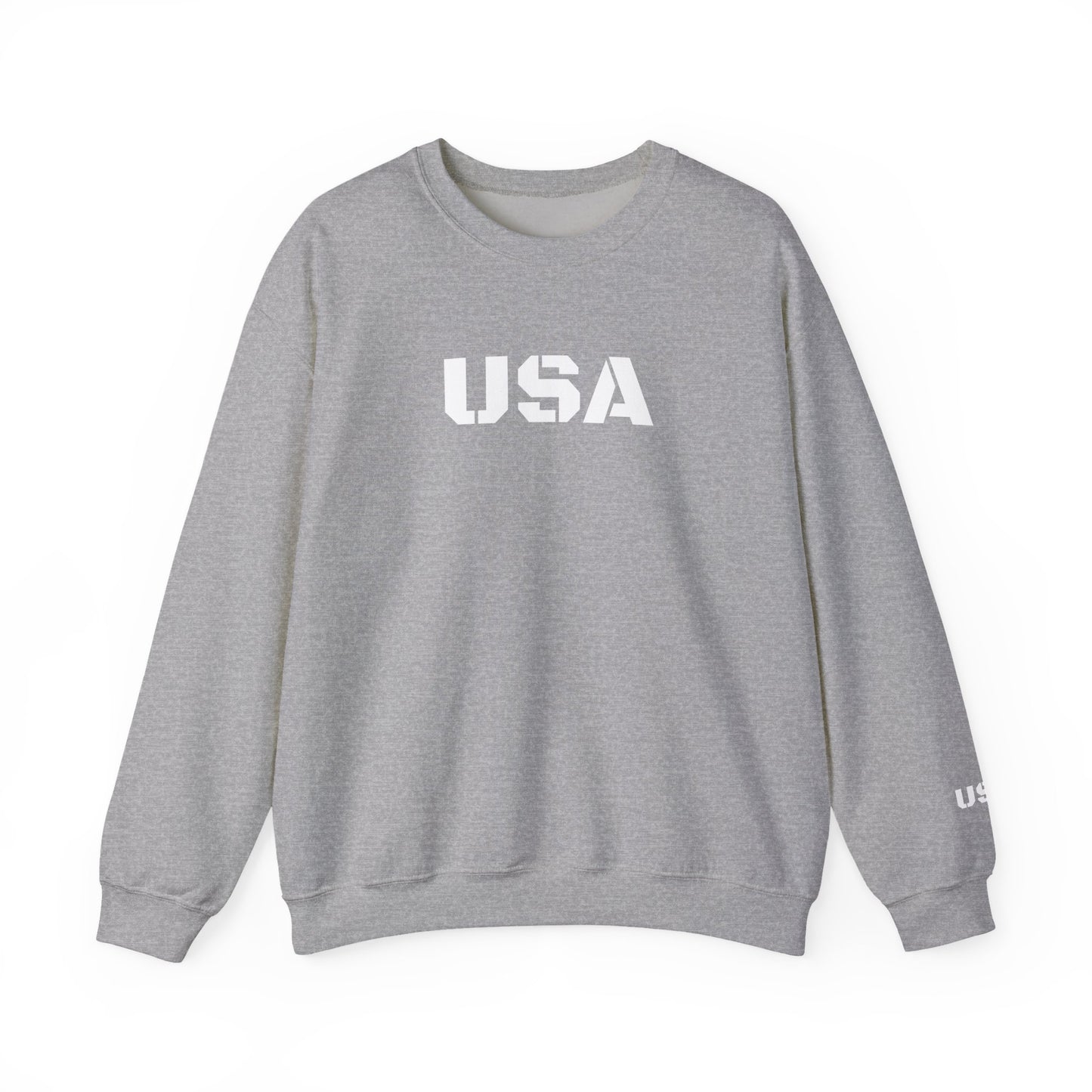 Cozy USA Unisex Crewneck Sweatshirt | Perfect Layering Piece for Every Season | Great Gift for Him/Her | Trendy Style for Casual Outings