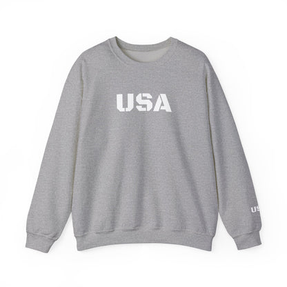 Cozy USA Unisex Crewneck Sweatshirt | Perfect Layering Piece for Every Season | Great Gift for Him/Her | Trendy Style for Casual Outings