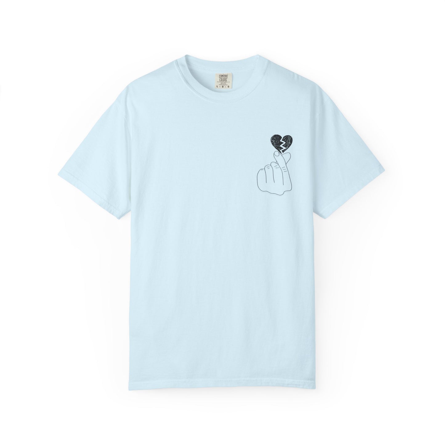 Heartbreak Unisex Garment-Dyed T-Shirt - Trendy Casual Tee for Self-Expression