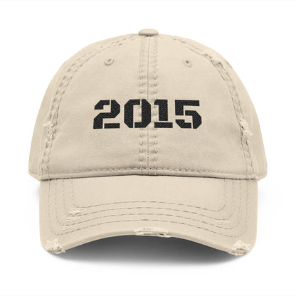 Distressed Embroidered Dad Hat - Stylish Casual Cap for Every Occasion, Unique Gift for Dads, Trendy Accessory for Outdoor Adventures, [...] - TRV