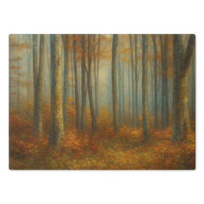 Autumn Forest Cutting Board - Nature-Inspired Kitchen Decor