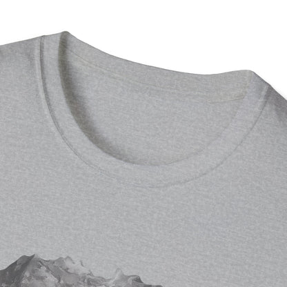 Serene Nature Landscape T-Shirt - Comfortable Unisex Tee, Outdoor Adventures, Nature Lover Gift, Casual Wear, Stylish Spring Top - TRV