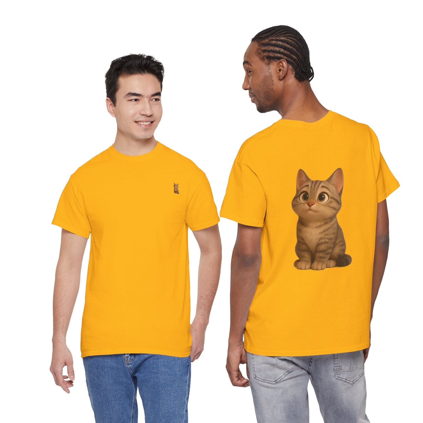 Adorable Cat Graphic Tee, Cute Pet Lover's Shirt, Animal Lover's Gift, Cozy Everyday T-Shirt, Perfect for Cat Lovers