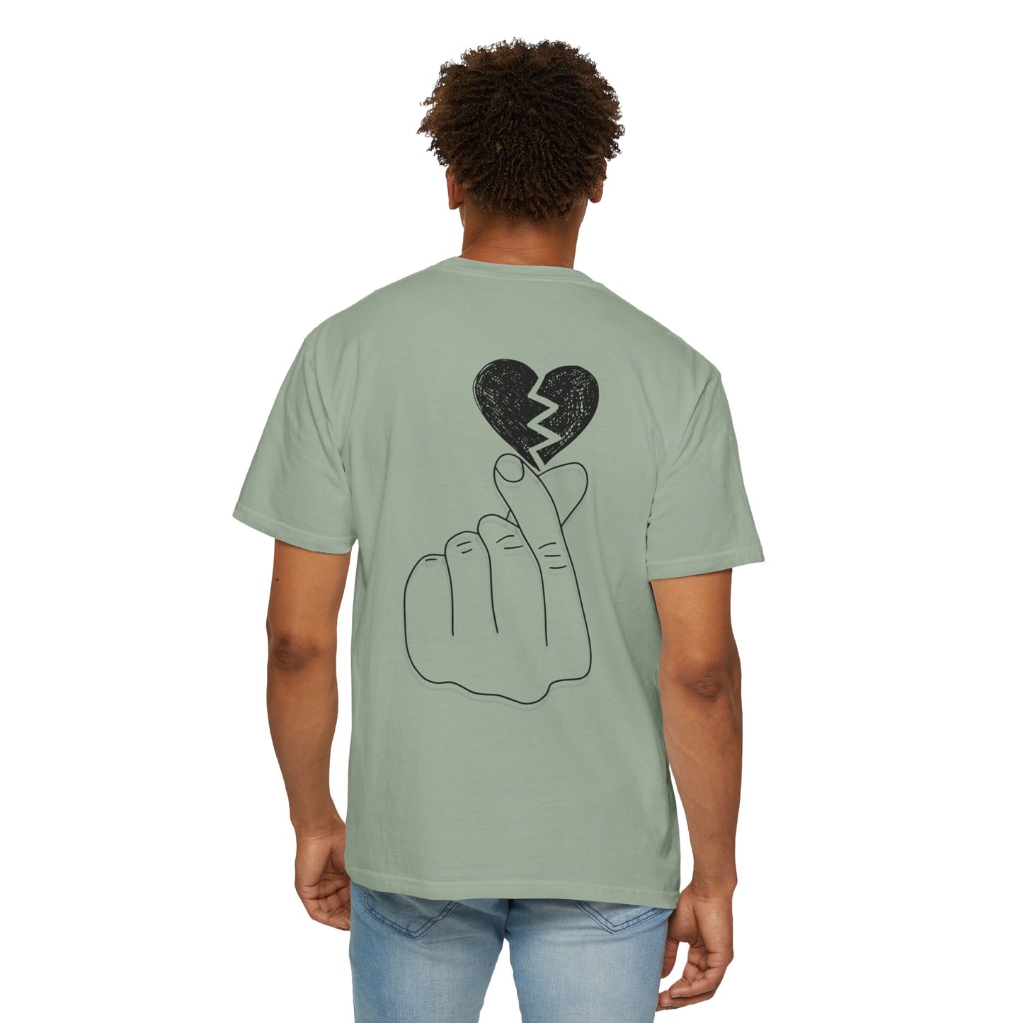 Heartbreak Unisex Garment-Dyed T-Shirt - Trendy Casual Tee for Self-Expression