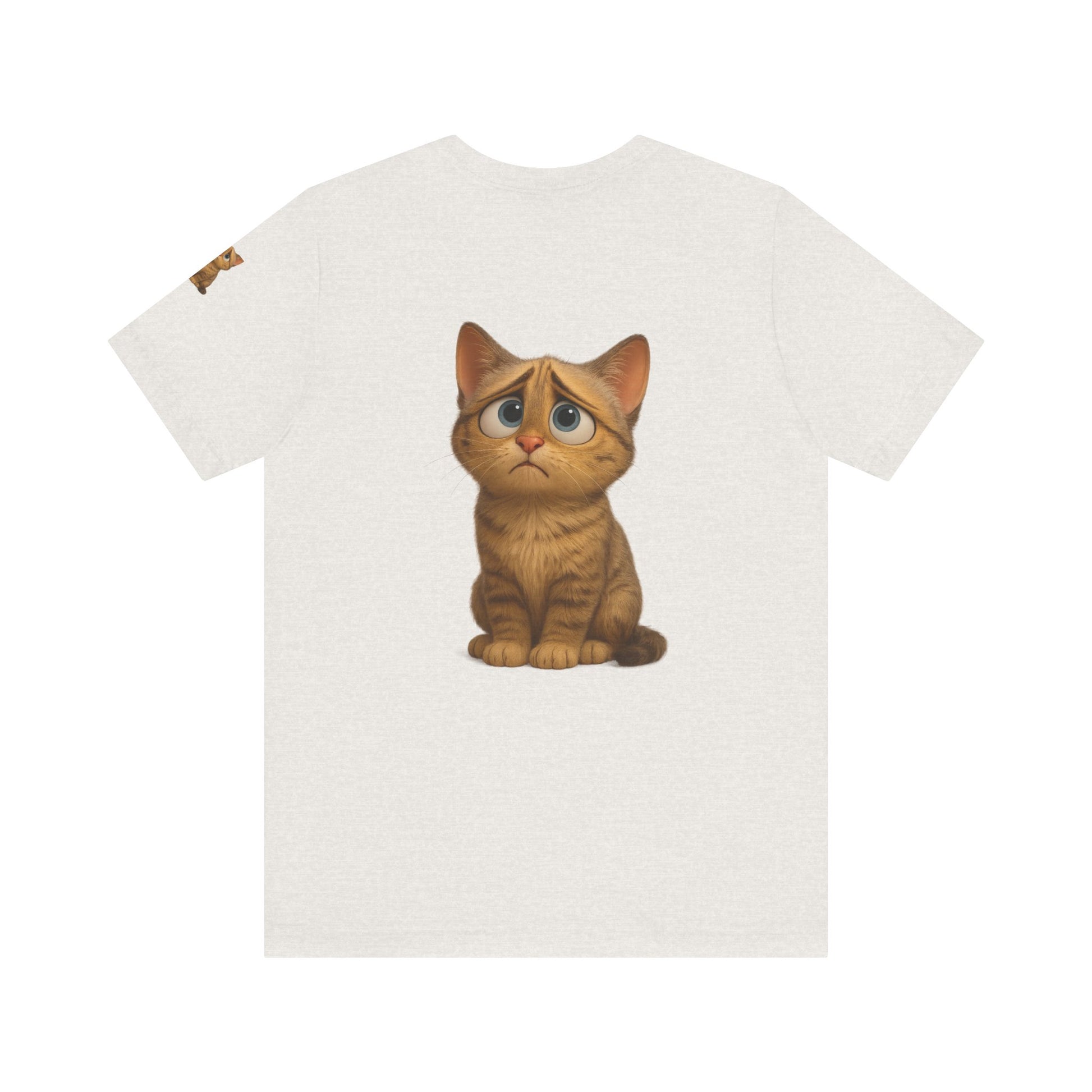 Adorable Cat Graphic Tee, Cute Pet Lover Shirt, Animal Lover Gift, Funny Cat Apparel, Birthday, Christmas, Everyday Use - TRV