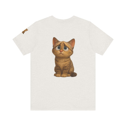 Adorable Cat Graphic Tee, Cute Pet Lover Shirt, Animal Lover Gift, Funny Cat Apparel, Birthday, Christmas, Everyday Use - TRV