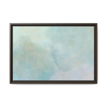 Soft Abstract Pastel Watercolor Matte Canvas