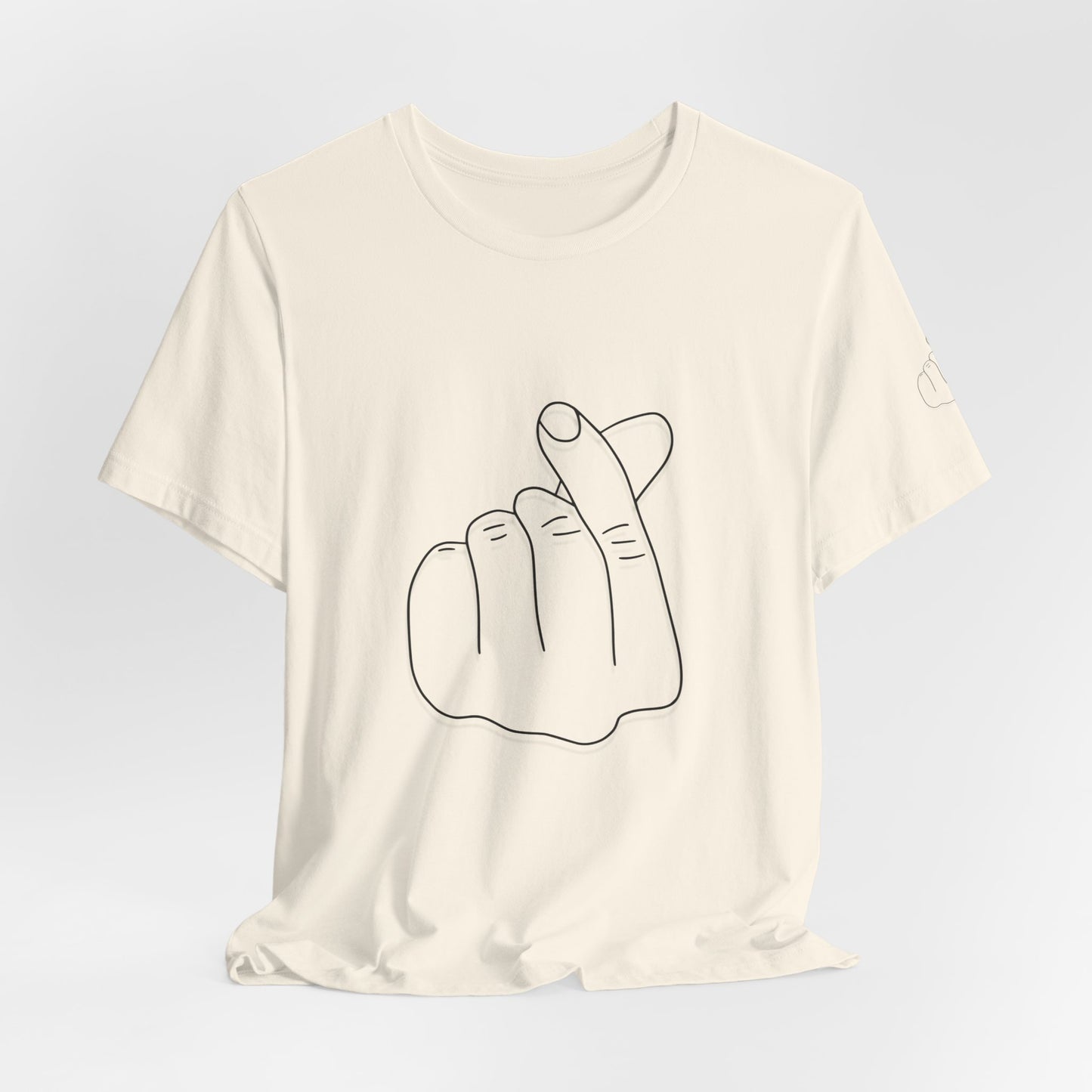 Minimalist Hand Sign Unisex Tee | Casual Everyday Wear | Perfect for Gift Givers