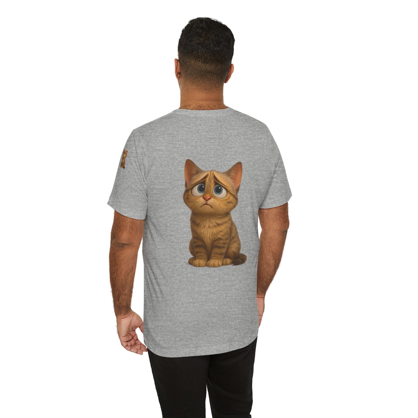 Adorable Cat Graphic Tee, Cute Pet Lover Shirt, Animal Lover Gift, Funny Cat Apparel, Birthday, Christmas, Everyday Use - TRV
