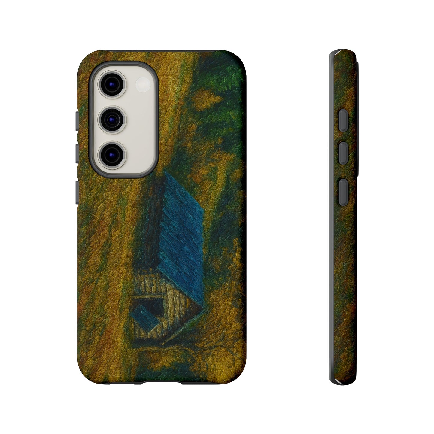 Artistic Phone Case by Tough Cases, Nature-Inspired Phone Protection, Unique Gift for Nature Lovers, Stylish Accessory, Fall Aesthetic - TRV
