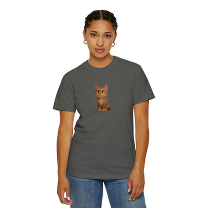 Cute Cat Graphic T-Shirt, Casual Wear, Cat Lover Gift, Everyday Tee, Animal Lover Apparel, Perfect for Birthdays & Holidays - TRV