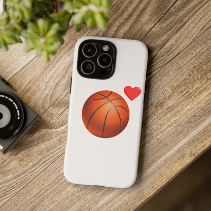 Basketball Phone Case, Love Basketball Case, Sports Gift, Athletic Style, Unique Phone Cover - TRV