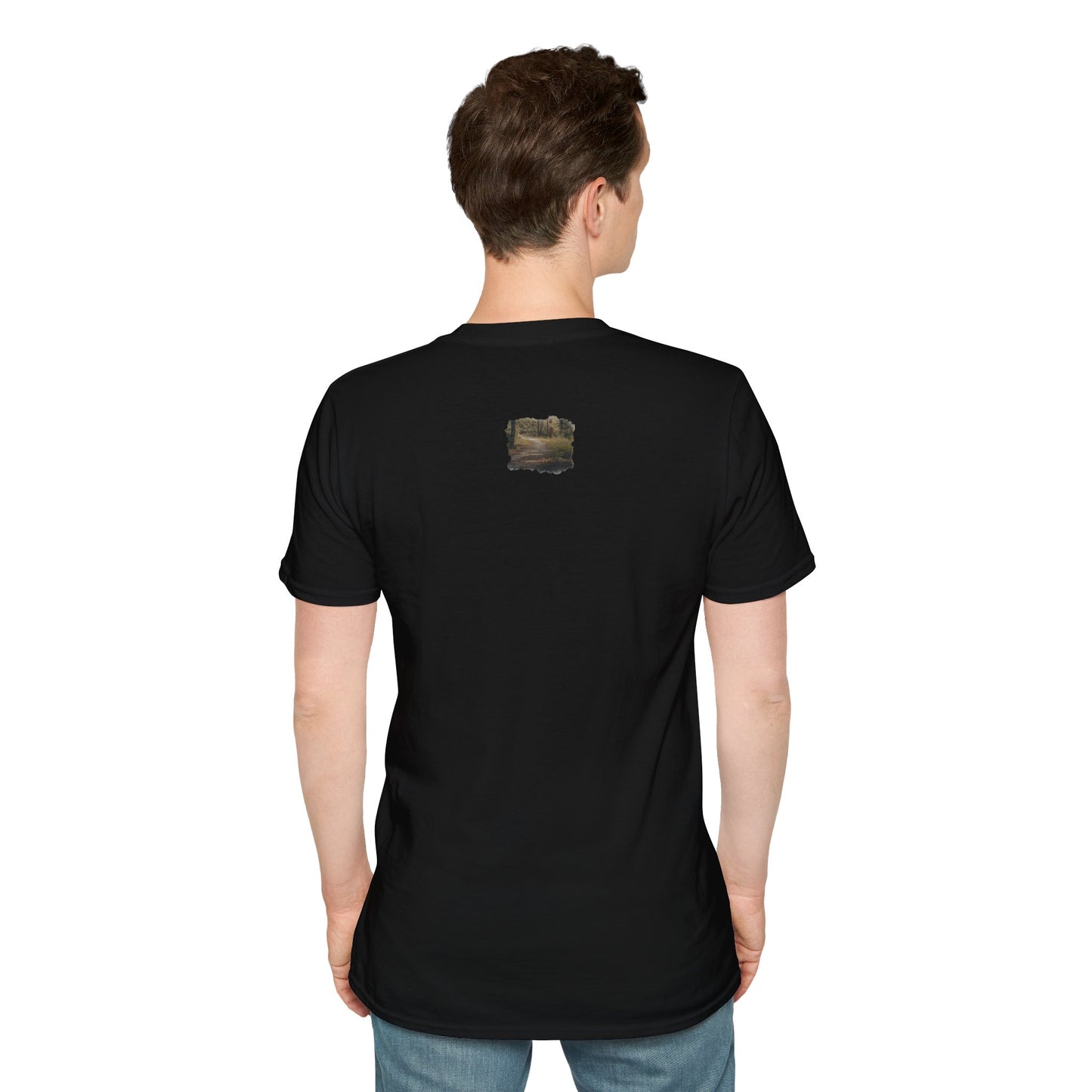 Nature-Inspired Unisex Softstyle T-Shirt, Eco-Friendly Fashion, Outdoor Lover Tee, Gift for Nature Enthusiasts, Casual Everyday Wear