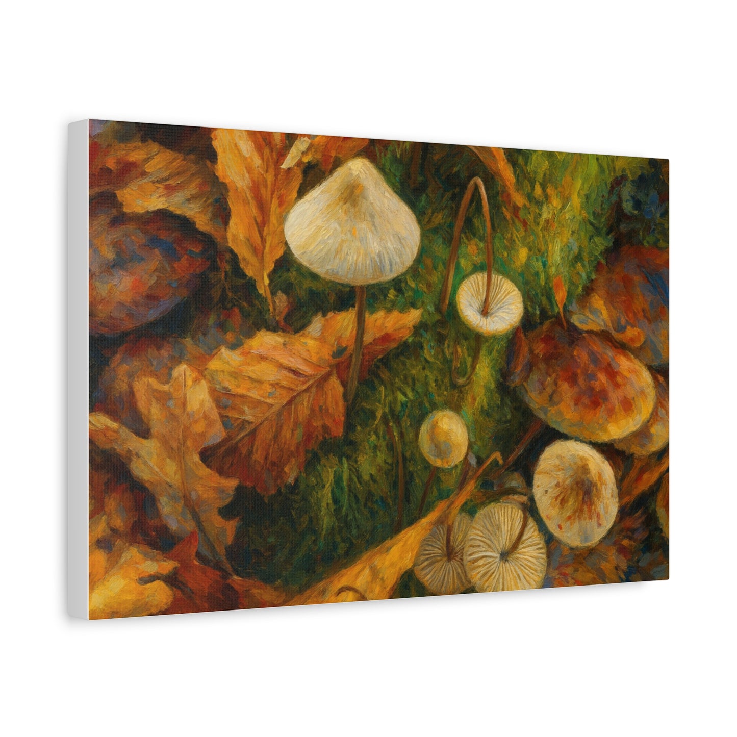 Autumn Mushrooms Canvas - TRV