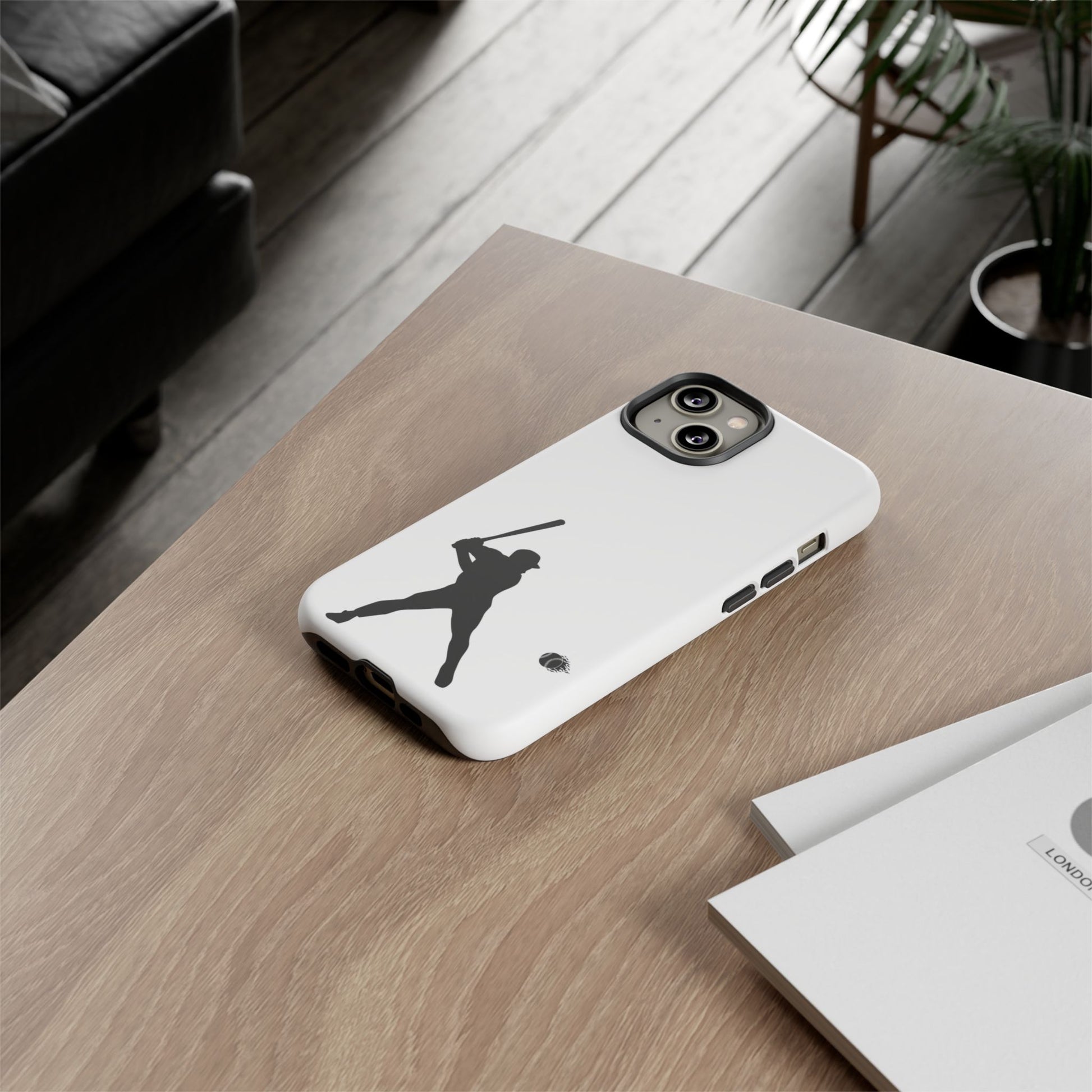Baseball Phone Case, Sporty Accessories for Fans, Tough Cases, Gift for Athletes, Perfect for Sports Enthusiasts - TRV