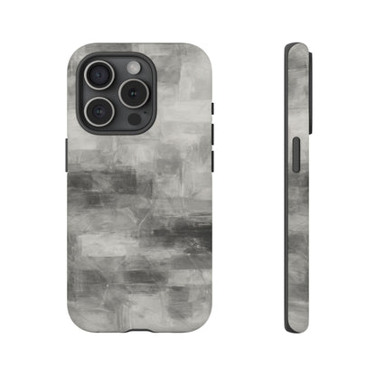 Stylish Phone Case for Tough Protection, Marble Grey Design, Customizable Gift for Her, Unisex Mobile Accessory, Birthday Present, [...] - TRV