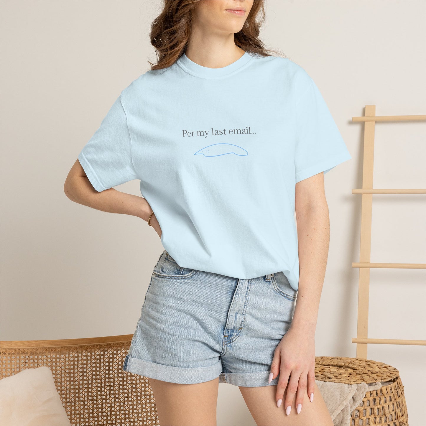 Per my last email T-Shirt | Minimalist Office Humor