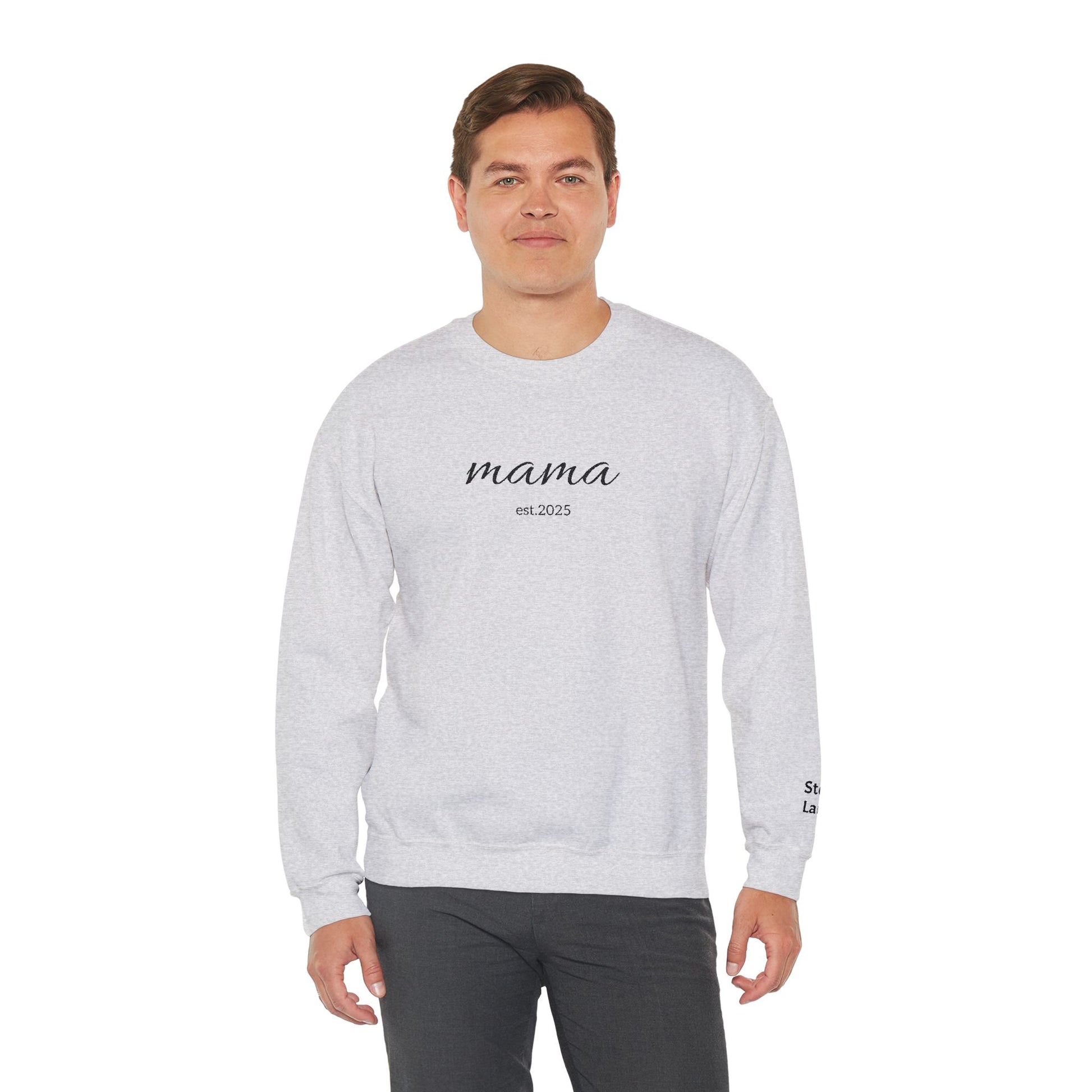 mama sweatshirt | simple script mom pullover - TRV