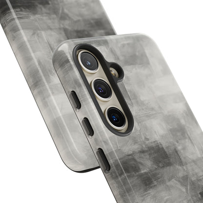 Stylish Phone Case for Tough Protection, Marble Grey Design, Customizable Gift for Her, Unisex Mobile Accessory, Birthday Present, [...] - TRV