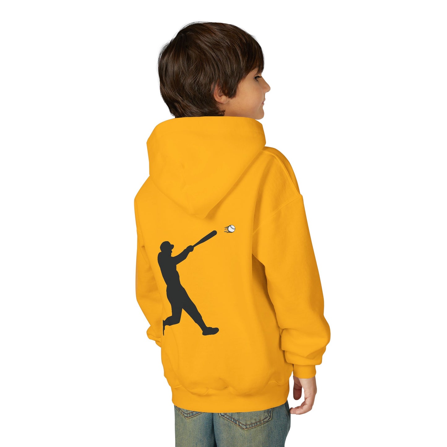 Youth Baseball Swing Hoodie | Perfect Gift for Young Players | Sports Sweatshirt | Custom Athletic Wear | Birthday Gift, Team Apparel, [...]