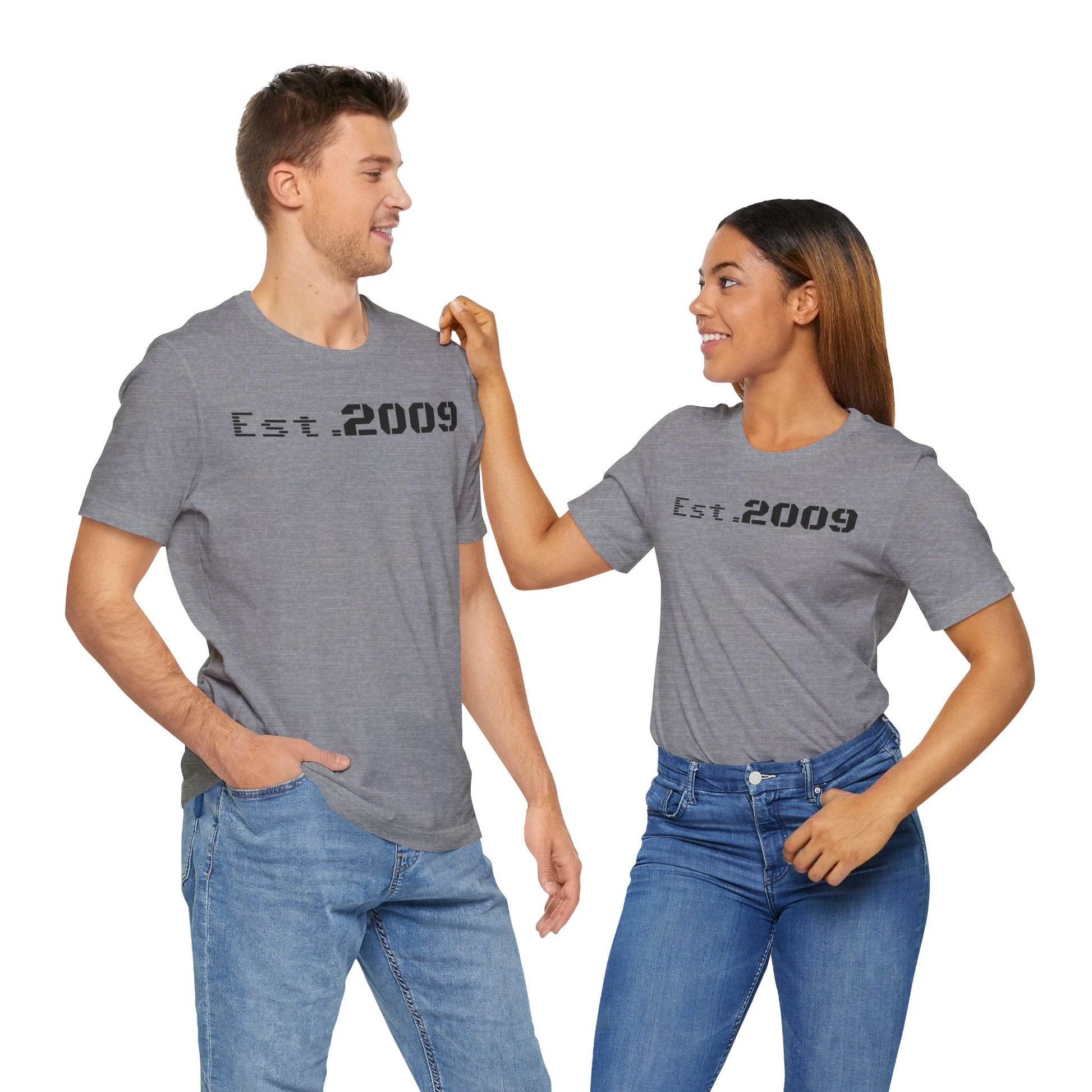 Established 2009 Unisex Tee - Casual Wear, Birthday Gift, Graduation Outfit, Anniversary Shirt, Personalized Fashion - TRV