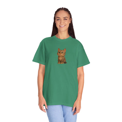 Cute Cat Graphic T-Shirt, Casual Wear, Cat Lover Gift, Everyday Tee, Animal Lover Apparel, Perfect for Birthdays & Holidays - TRV