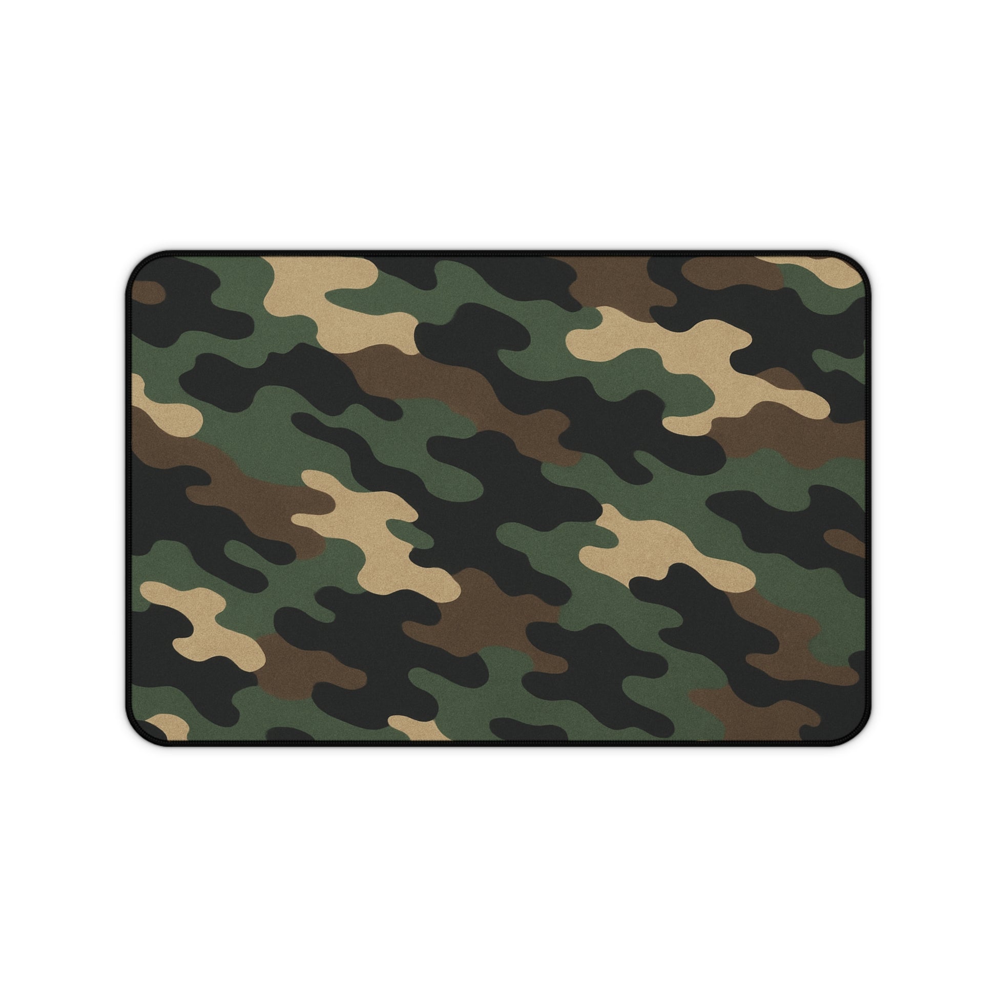 Camouflage Desk Mat - Stylish Workspace Decor, Gamer Mouse Pad, Home Office Accessory, Military Theme, Durable and Functional - TRV