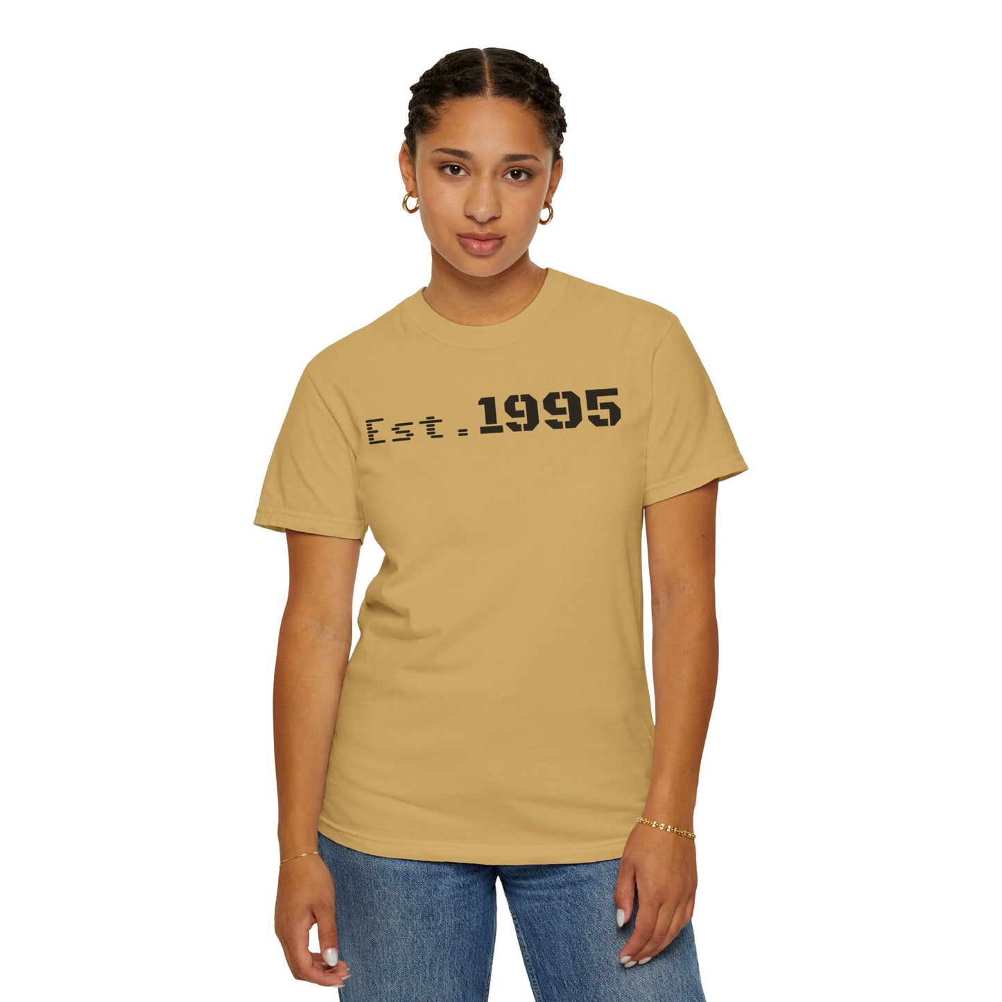 Vintage Est. 1995 T-Shirt, Retro Unisex Tee, Perfect Gift for Birthdays, Casual Wear, Nostalgic Apparel - TRV