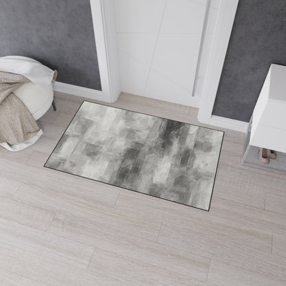 Stylish Heavy Duty Floor Mat with Modern Abstract Design, Home Decor, Kitchen Mat, Office Rug, Entryway Floor Covering, Durable Area Rug - TRV