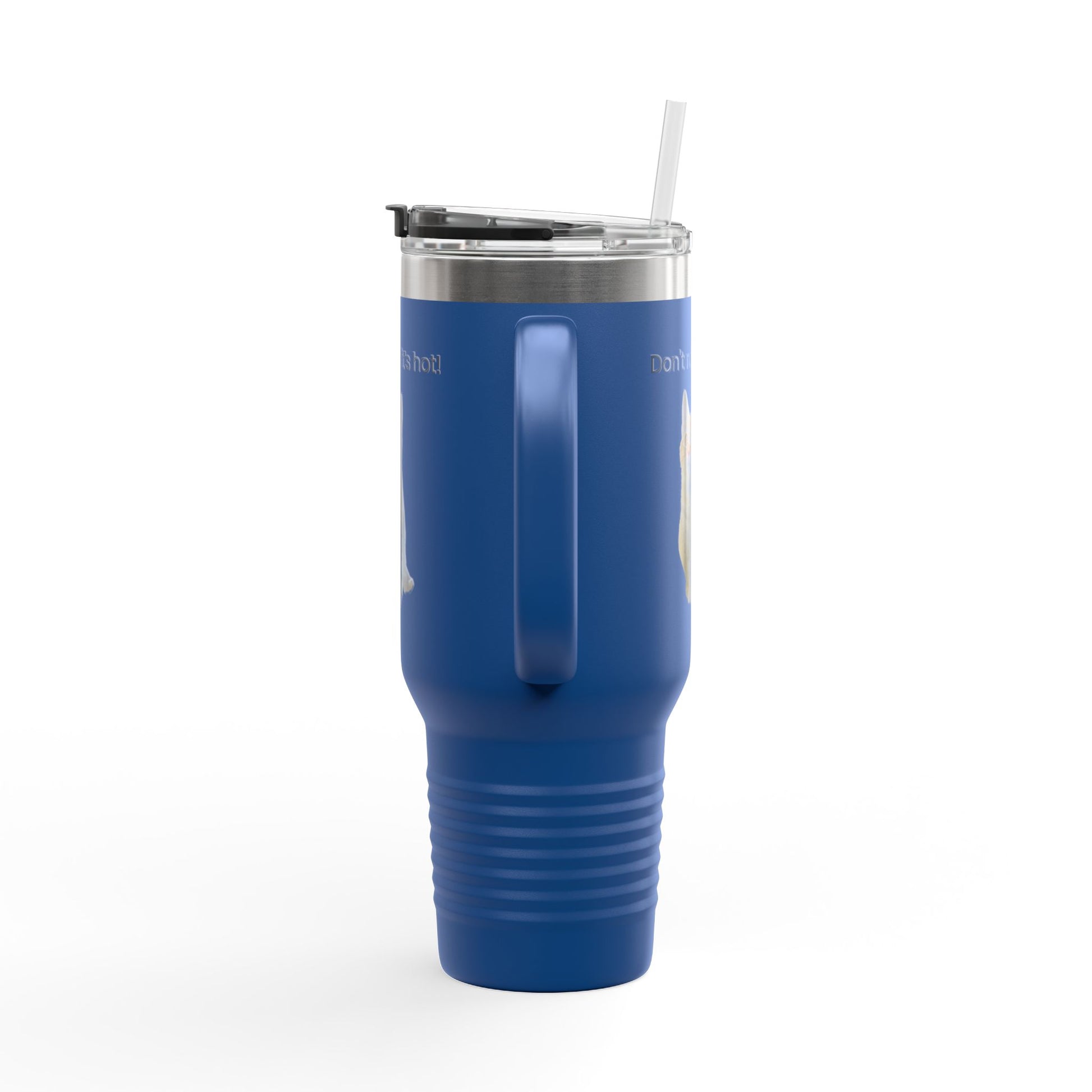 Funny Cat Insulated Travel Mug - 40oz - Perfect for Hot Drinks - TRV