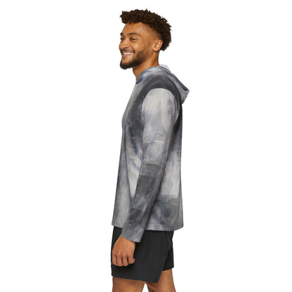 Stylish Men's Sports Warmup Hoodie, Athletic Pullover, Casual Layer, Activewear Gift, Perfect for Gym, Outdoor Activities