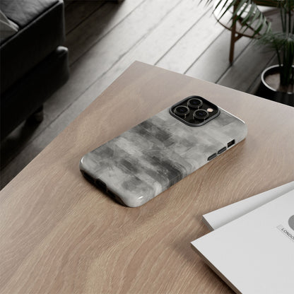 Stylish Phone Case for Tough Protection, Marble Grey Design, Customizable Gift for Her, Unisex Mobile Accessory, Birthday Present, [...] - TRV