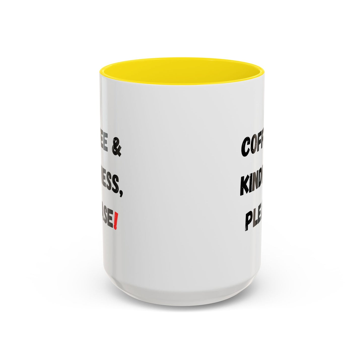 Coffee & Kindness Mug - Inspirational Coffee Cup, Gift for Friends, Office Decor, Encouragement, Morning Motivation