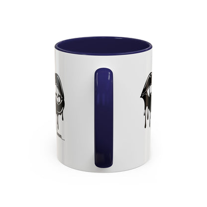 Vampire Lip Accent Coffee Mug - 11oz & 15oz - Unique Halloween Gift
