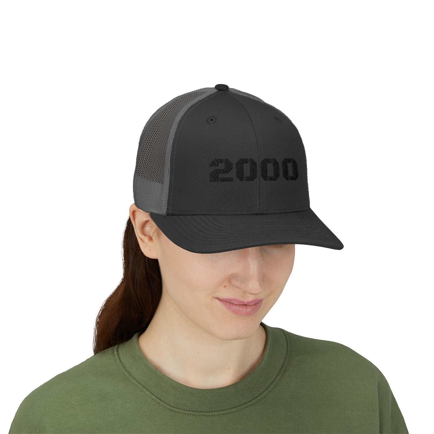 2000 Vintage Snapback Trucker Cap, Retro Baseball Hat, Birthday Gift, Stylish Outdoors Hat, 90s Nostalgia Cap - TRV