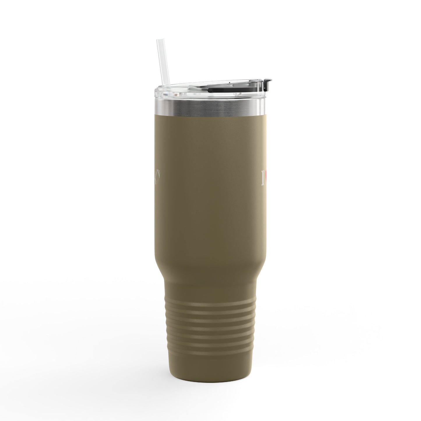I Love Football Insulated Travel Mug, 40oz - Perfect For Writers, Students, Teachers | Funny Gift | Travel Coffee Mug | Stylish Tumbler | [...] - TRV