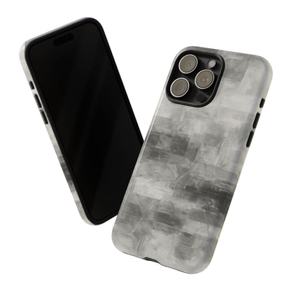 Stylish Phone Case for Tough Protection, Marble Grey Design, Customizable Gift for Her, Unisex Mobile Accessory, Birthday Present, [...] - TRV
