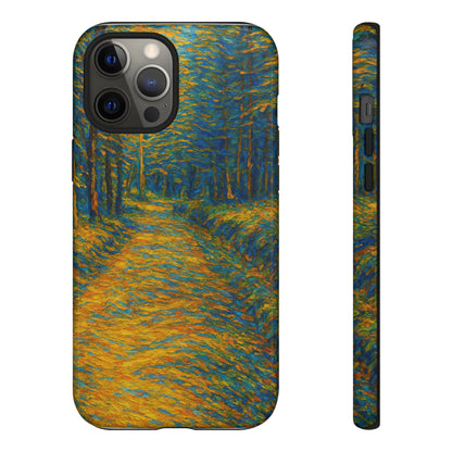 Artistic Phone Case for Nature Lovers, Tough Cases, Vibrant Design, Gift for Friends, Phone Accessories, Unique Artwork - TRV
