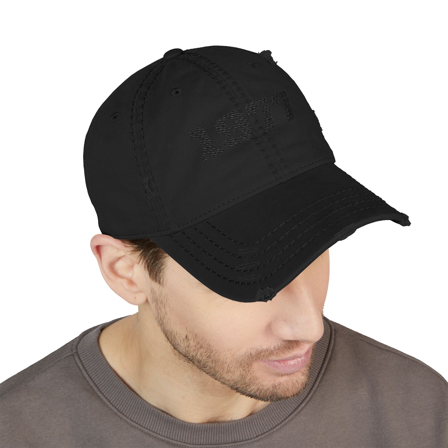 Distressed Dad Hat with 1977 Embroidery, Vintage Cap, Casual Fashion Accessory, Perfect Gift for Birthdays, Stylish Sun Protection, [...] - TRV