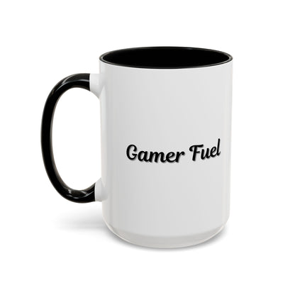 Gamer Fuel Accent Coffee Mug - Perfect for Gamers