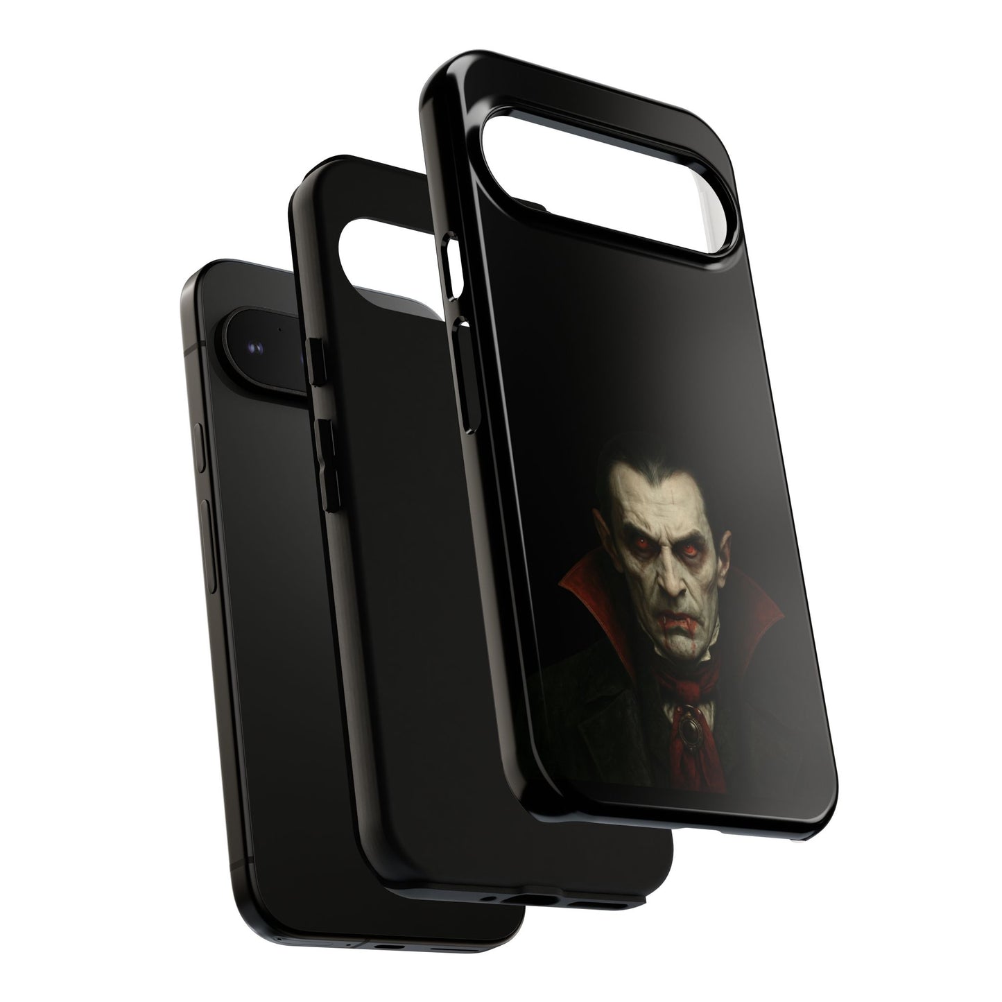 Vampire Phone Case - Tough Cases for Halloween, Gothic Decor, Gifts for Horror Fans, Spooky Accessories, Unique Cellphone Cover - TRV