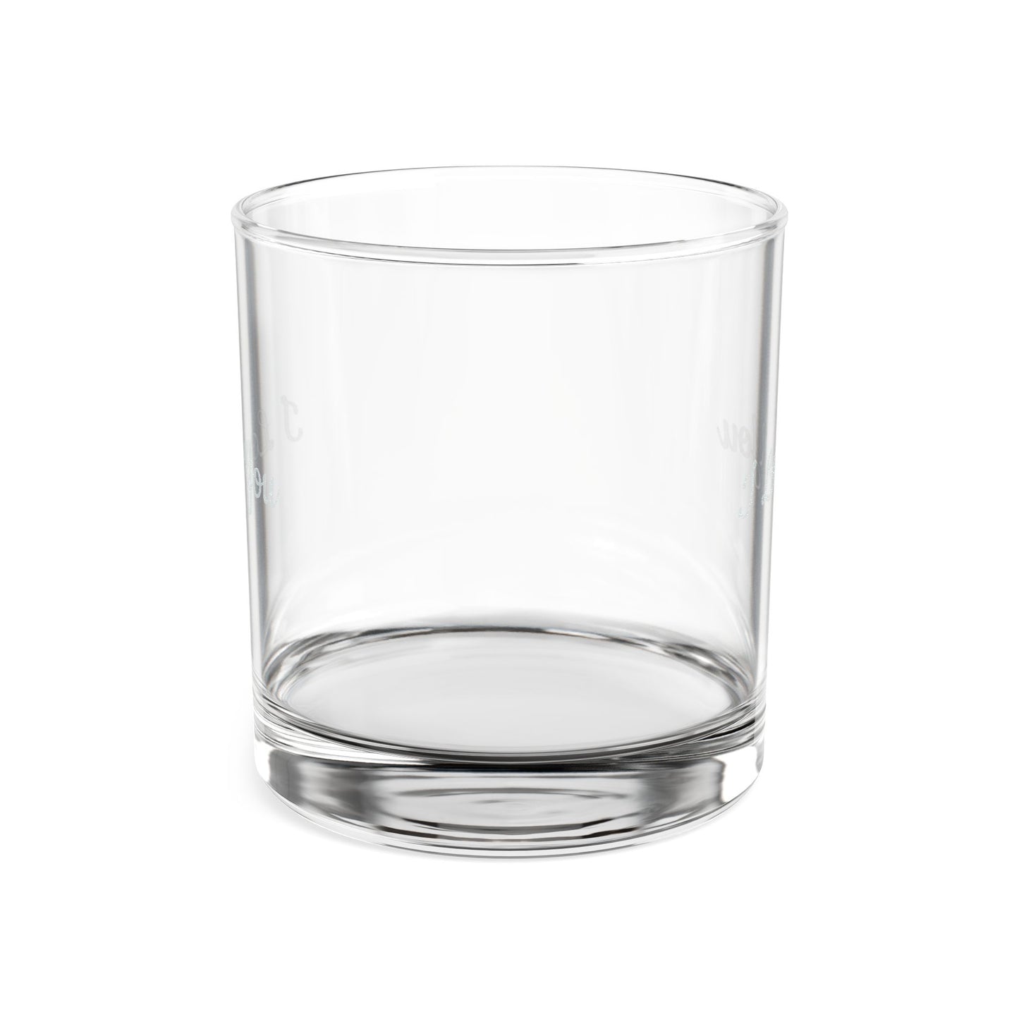 Engraved I Love You Whiskey Glass — 10.5 oz Personalized Rocks Glass - TRV