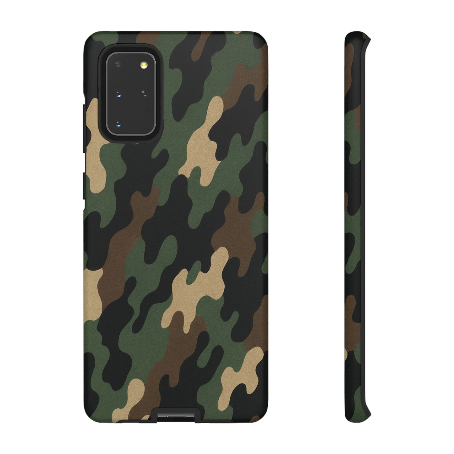 Camouflage Phone Case, Tough Cases, Military Style, Unique Phone Accessories, Gift for Him, Durable Phone Cover - TRV