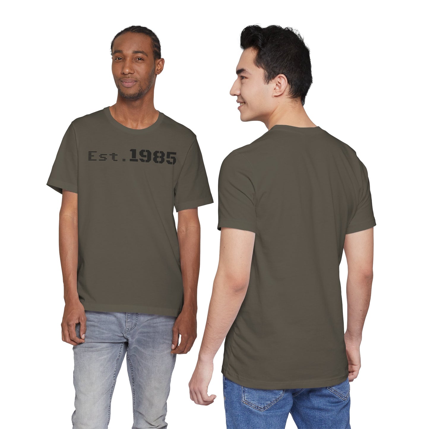 Est. 1985 Vintage Unisex Tee, Retro Birthday T-Shirt, Perfect Gift for 1980s Lovers, Casual Apparel, Timeless Style