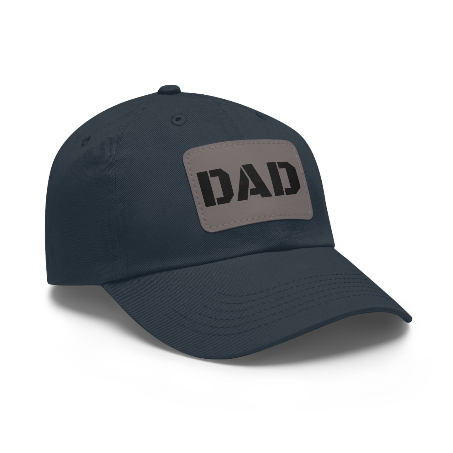 Stylish Dad Hat with Leather Patch | Perfect Gift for Fathers Day, Casual Wear, Dad's Birthday, Outdoor Activities