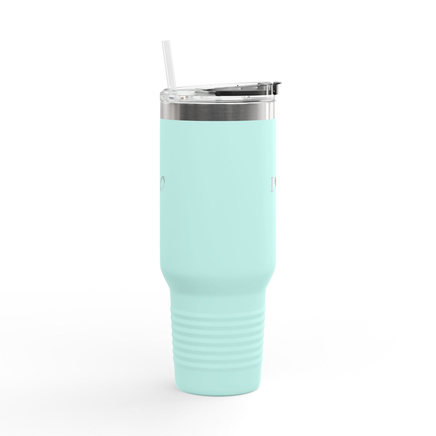 I Love Football Insulated Travel Mug, 40oz - Perfect For Writers, Students, Teachers | Funny Gift | Travel Coffee Mug | Stylish Tumbler | [...] - TRV