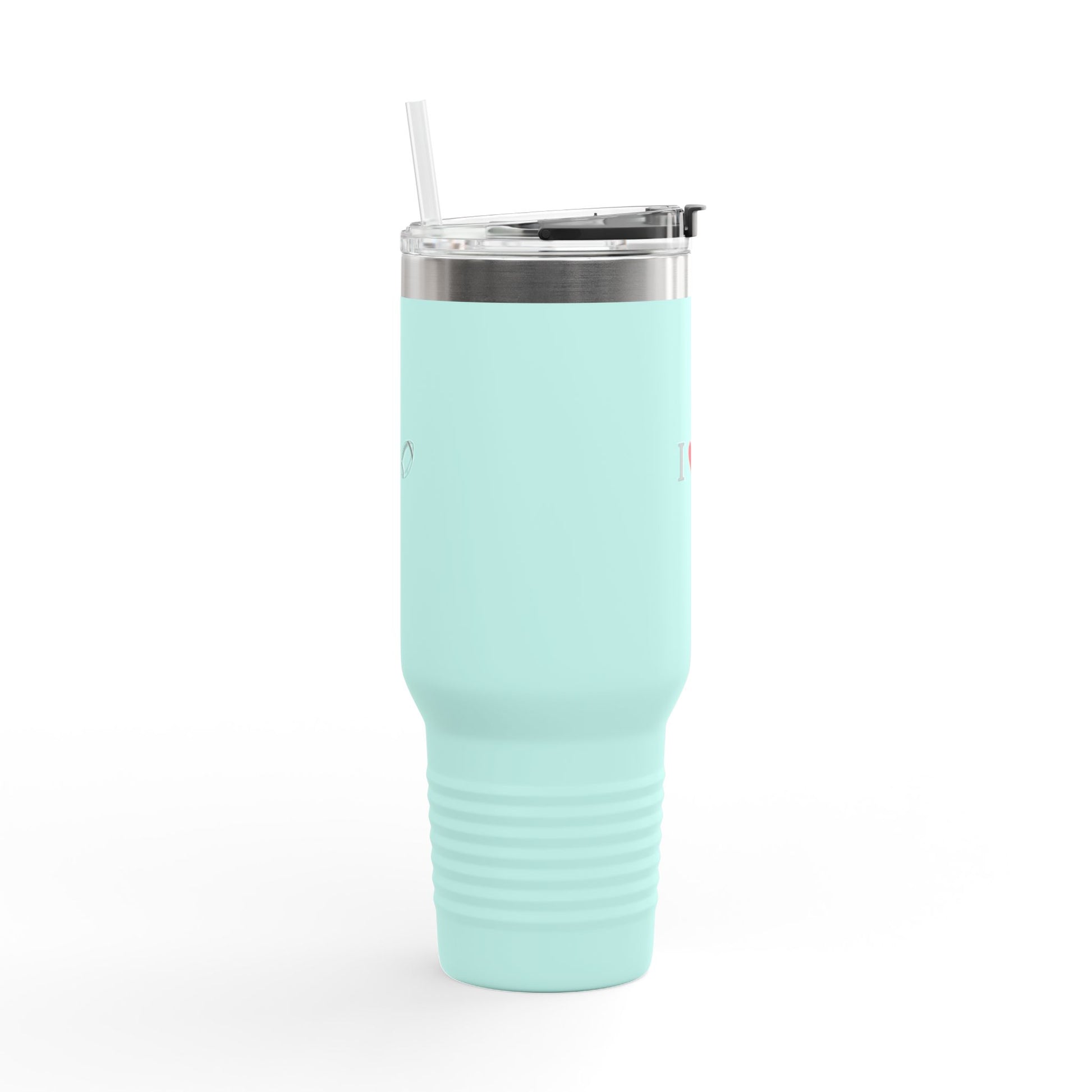 I Love Football Insulated Travel Mug, 40oz - Perfect For Writers, Students, Teachers | Funny Gift | Travel Coffee Mug | Stylish Tumbler | [...] - TRV