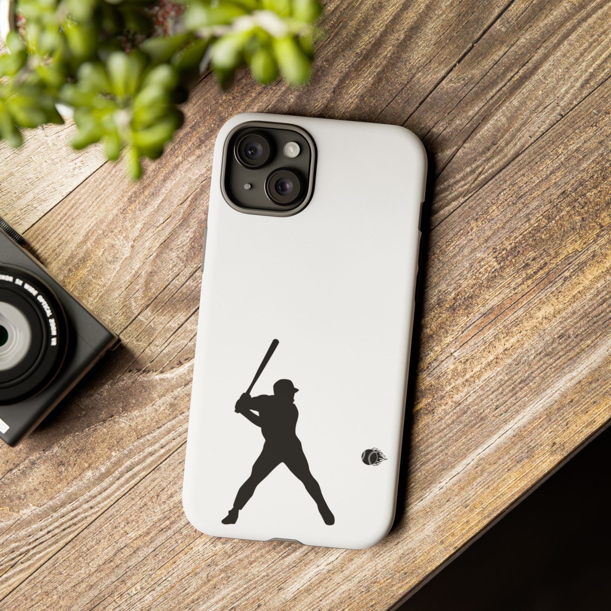 Baseball Phone Case, Sporty Accessories for Fans, Tough Cases, Gift for Athletes, Perfect for Sports Enthusiasts - TRV