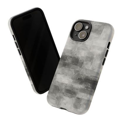 Stylish Phone Case for Tough Protection, Marble Grey Design, Customizable Gift for Her, Unisex Mobile Accessory, Birthday Present, [...] - TRV